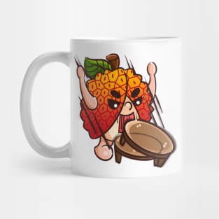 Angry Fruit Lychee Mug